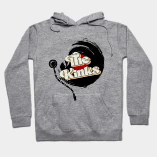 The Kinks  // Vinyl Vintage Style Hoodie